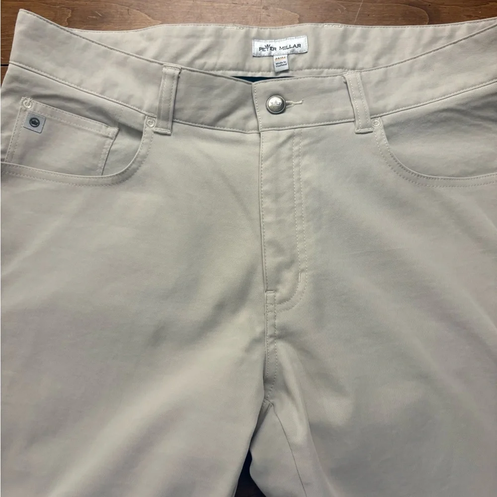Peter Millar Beige Classic Chino Pants EB66